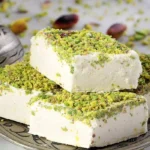 Turkish Traditional Sultan Floss Halva with Pistachio-ikbal