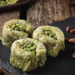 Turkish Baklava with Pistachio Birds Nest