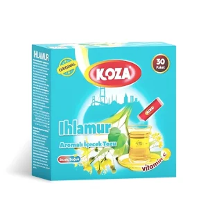 Koza Tek Icimlik Ihlamur Aromali Toz Icecek 30luk