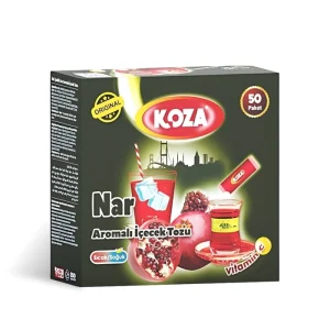 Koza Tek Icimlik Nar Aromali Toz Icecek 50lik