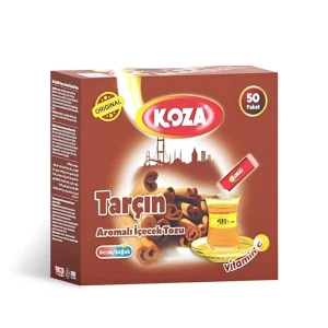 Koza Tek Icimlik Tarcin Aromali Toz Icecek 40lik