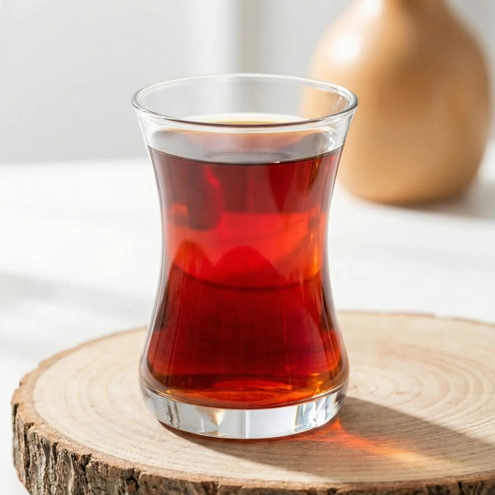 LAV Zen 6'lı Çay Bardağı-show Turkish Tea Glass Zen-6pcs - Lav - Image 1