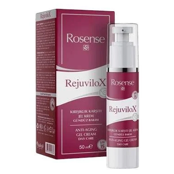 Rosense Rejuvilox Anti-Aging Gündüz Kremi 50ml Turkish Anti-Aging Day Cream (RejuviloX-50ml) - Rosense - Image 1