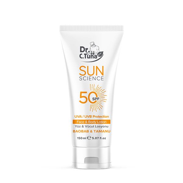 1000156 Sun Science Face and Body Lotion 50 Spf 150 Ml