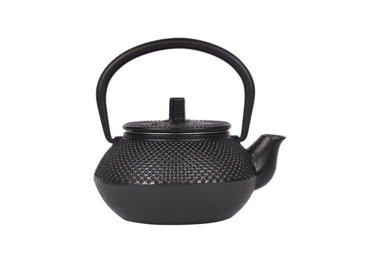 siyah dokum demlik Turkish Cast Iron Teapot (Black) 300 Ml