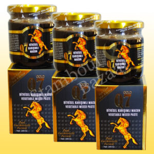 TurkAttar, Wonderful Honey Gold Q7 Natural Aphrodisiac Epimedium Macun with  Ferula Root Tripolis 12 x 15 Gram Sachets