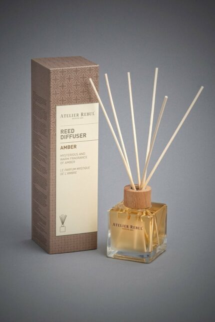 Amber Scented Bamboo Stick Air Freshener - Atelier Rebul