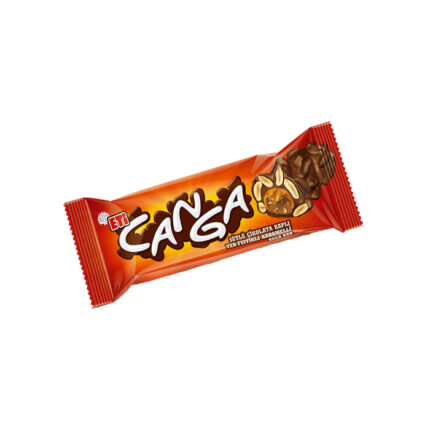 Turkish Canga Chocolate with Peanut and Caramel - Eti