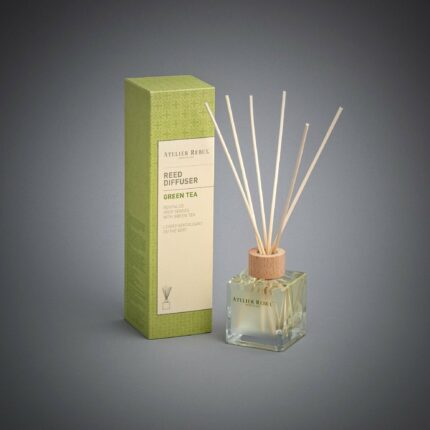 Green Tea Scented Bamboo Stick Air Freshener - Atelier Rebul