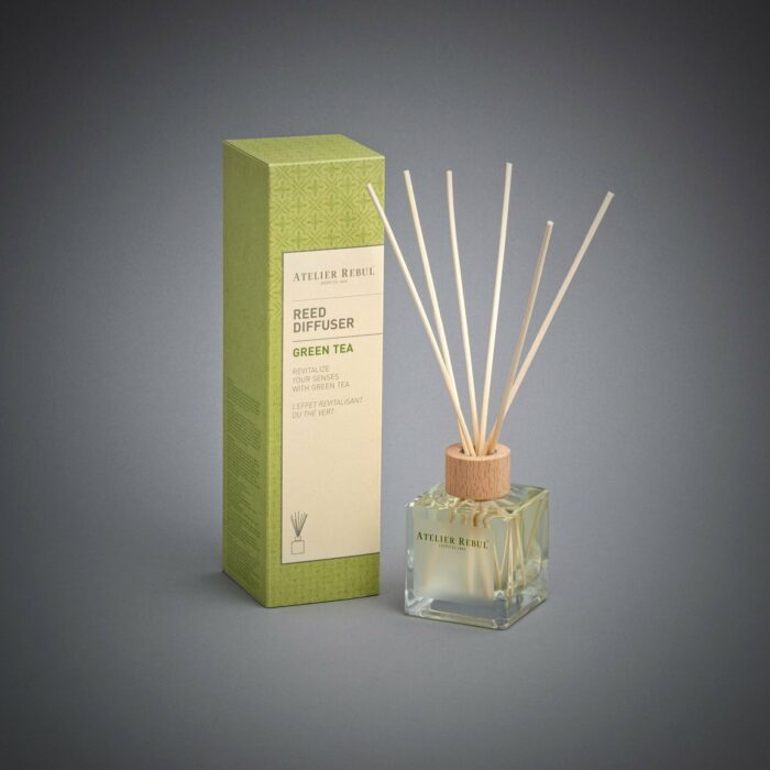 Green Tea Scented Bamboo Stick Air Freshener - Atelier Rebul