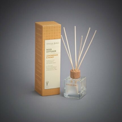 Lemon Grass & Honey Scented Bamboo Stick Air Freshener - Atelier Rebul