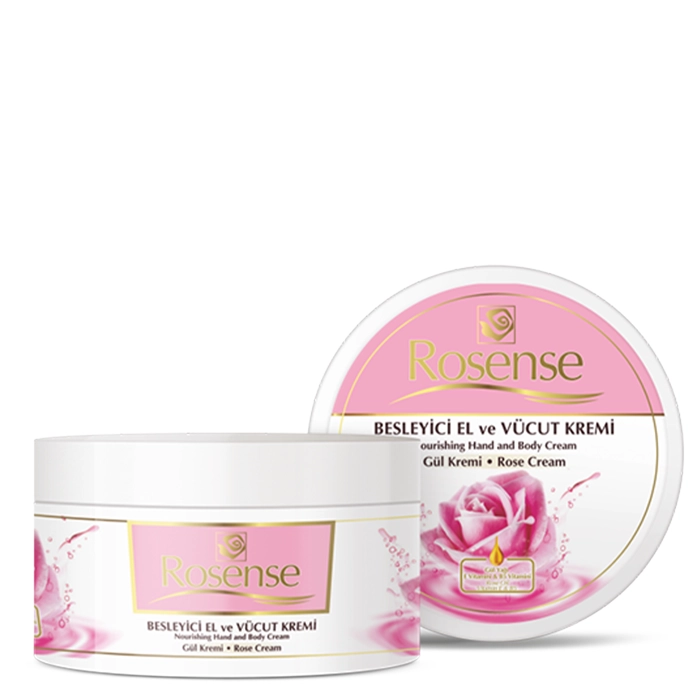 Rosense El ve Vücut Kremi-250ml-ürün Turkish Nourishing Hand & Body Rose Cream (0 Natural-250ml) - Rosense - Image 1