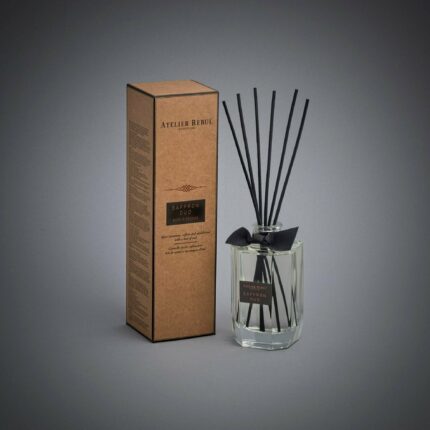 Saffron Oud Scented Bamboo Stick Air Freshener - Atelier Rebul