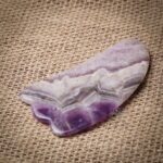 Turkish Amethyst Gua Sha Natural Stone Massager - Mitr