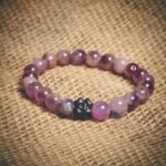 Turkish Amethyst Themed Natural Stone Wristband - Mitr