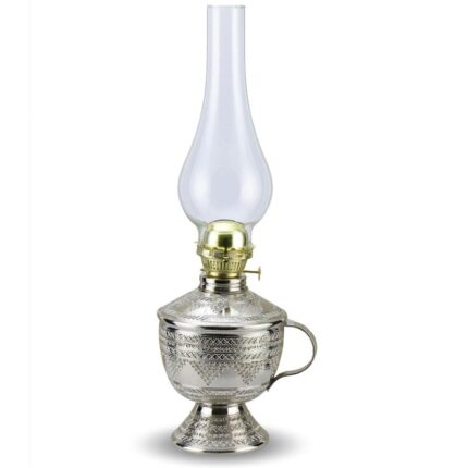 Turkish Copper Oil Lamp Handcrafted - Afitap