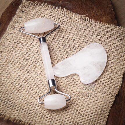 Turkish Crystal Quartz Natural Stone Massage Tool Set - Mitr