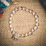 Turkish Crystal Quartz Themed Natural Stone Wristband - Mitr