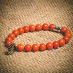 Turkish Jasper Themed Natural Stone Wristband - Mitr