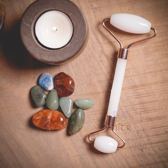 Turkish Milk Quartz Natural Stone Massager - Mitr