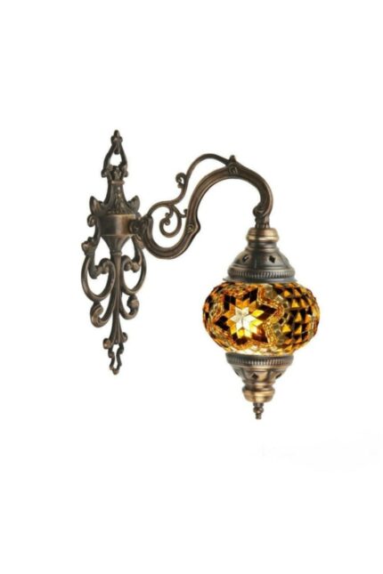 Turkish Mosaic Aplik Wall Lamp - Güneş