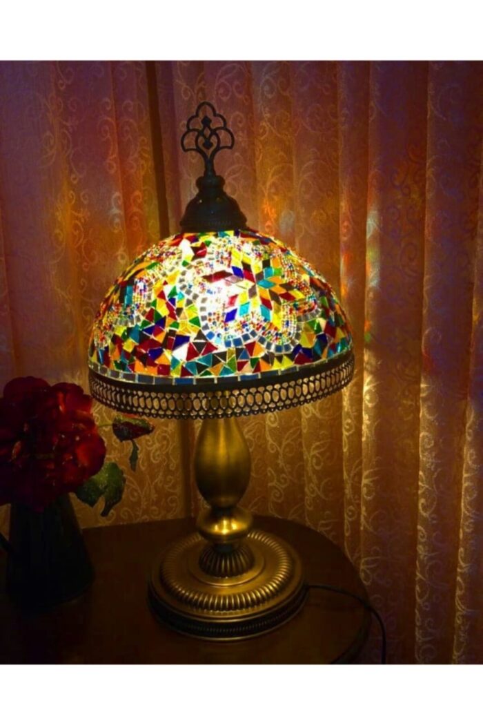 Turkish Mosaic Lampshade Lamp - GÃ¶kkuÅaÄÄ±