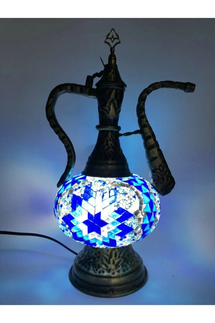 Turkish Mosaic Pitcher Lamp - Otantik