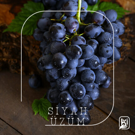 Turkish Natural Black Seedless Grapes