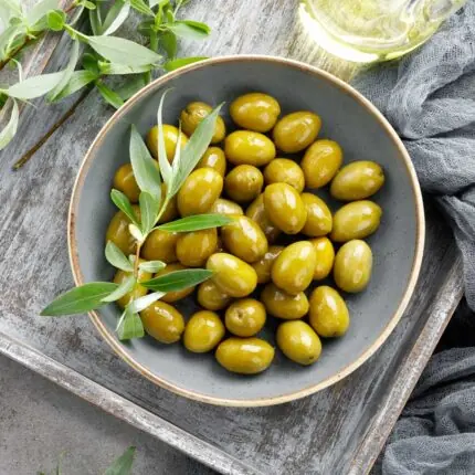 Turkish Natural Green Olives