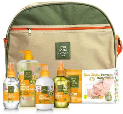 Turkish Natural Olive Oil Newborn Baby Care Set - Eyüp Sabri