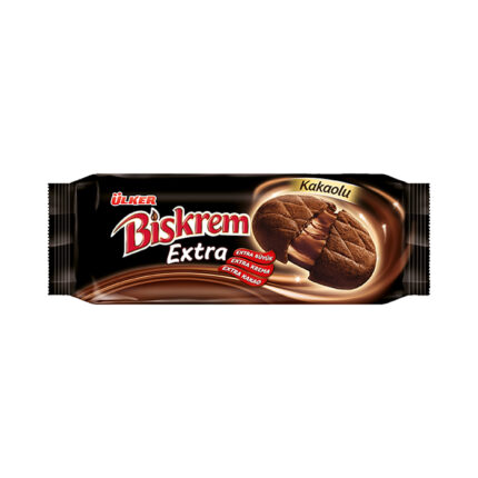 Turkish Biskrem Extra with Cocoa Roll - Ulker