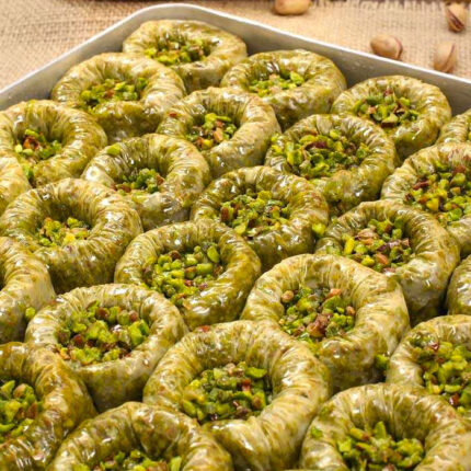 Turkish Baklava with Pistachio Birds Nest