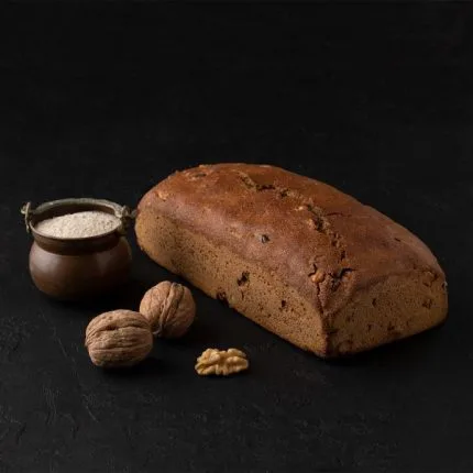 Turkish Sourdough Whole Rye with Walnut Bread - 900g / 1.98lb