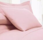 Single Duvet Cover Set -100% Cotton Ranforce Fabric/Pink