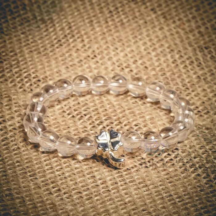 Turkish Crystal Quartz Themed Natural Stone Wristband - Mitr