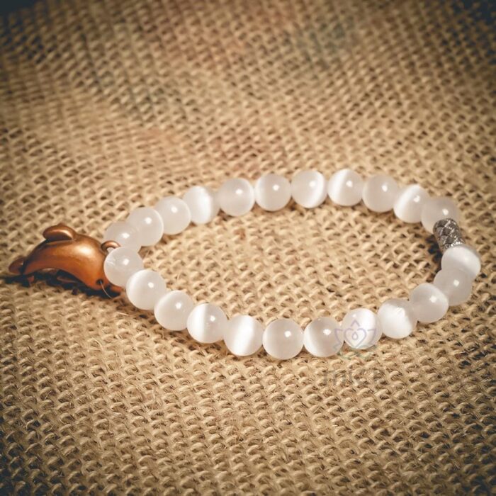 Turkish Selenite Theme Natural Stone Wristband - Mitr