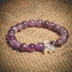 Turkish Amethyst Themed Natural Stone Wristband - Mitr