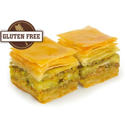 Gluten Free Turkish Baklava with Pistachio/Gulluoglu