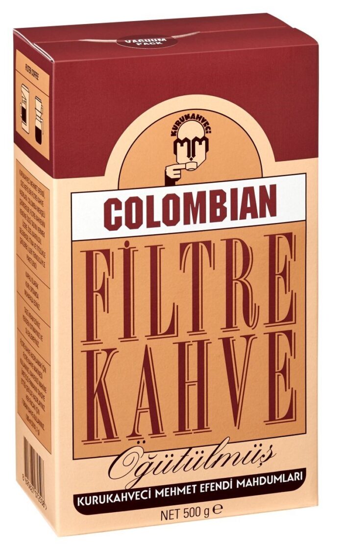 KuruKahveci Mehmet Efendi Roasted&Ground Colombian Filter Coffee