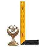 Word-i Tawhid Moon Star Gift Yellow Trinket-Medium - Image 4