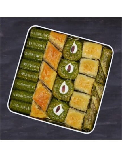 Assorted Turkish Baklava in Metal Box - HafÄ±z Mustafa (1kg)