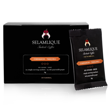 Selamlique Cinnamon Turkish Coffee Sachets