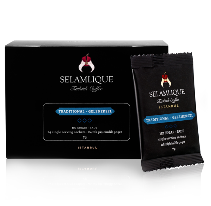 Selamlique Traditional Turkish Coffee Sachets