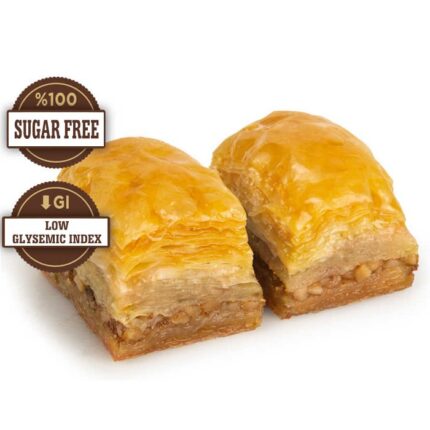 Sugar Free Turkish Baklava with Walnut/Gulluoglu