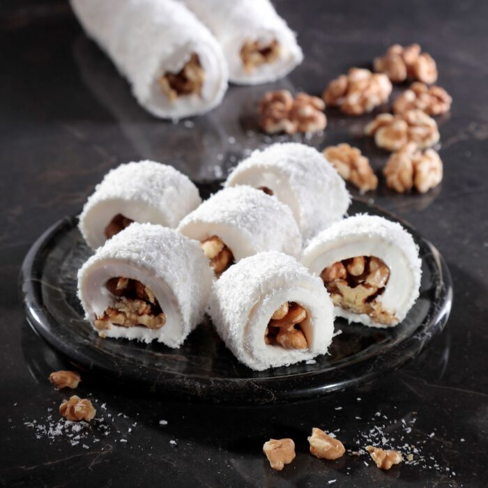 Turkish Delight Sultan (Walnut Coconut Covered) - Ä°kbal