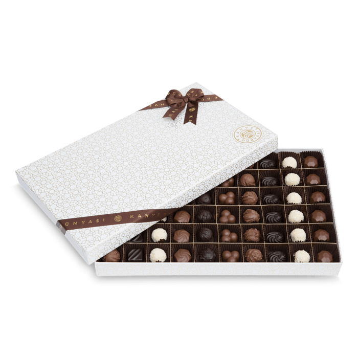 Turkish Assorted Chocolate Special White Box - Kahve DÃ¼nyasÄ±