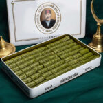 Turkish Baklava Full Pistachio DÃ¼rÃ¼m in Metal Box - HafÄ±z Mustafa (1.25kg)