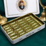 Turkish Baklava Pistachio Princess in Metal Box - HafÄ±z Mustafa (1.65kg)