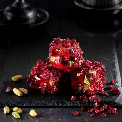 Turkish Delight (Zeresk Grape With Pomegranate Flavored Pistachio) - Ä°kbal