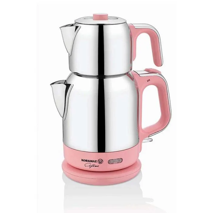 Turkish Electric Tea Maker (Tea Theme Pink) Turkish Electric Tea Maker (Tea Theme Pink)